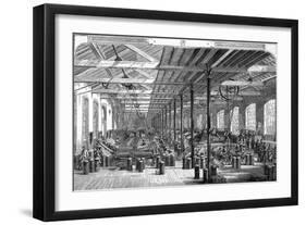 Rope Making Factory-null-Framed Art Print