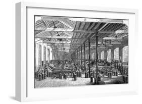 Rope Making Factory-null-Framed Art Print