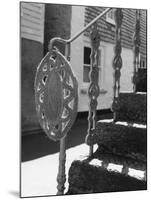 Rope Mat and Railings-null-Mounted Photographic Print