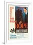 ROPE, poster art, James Stewart, 1948-null-Framed Art Print