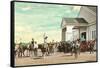 Rope Throwing, State Fair, Oklahoma City, Oklahoma-null-Framed Stretched Canvas