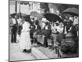 Rope Tobacco Sellers, Jamaica, C1905-Adolphe & Son Duperly-Mounted Giclee Print