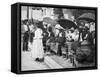 Rope Tobacco Sellers, Jamaica, C1905-Adolphe & Son Duperly-Framed Stretched Canvas