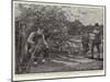 Ropemaking in Bavaria, a Scene in Landsberg-Clement Flower-Mounted Giclee Print