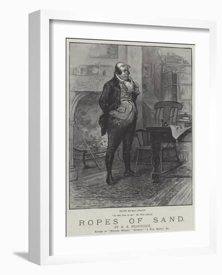 Ropes of Sand-Henry Stephen Ludlow-Framed Giclee Print