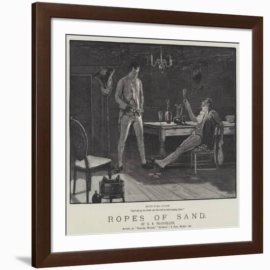 Ropes of Sand-Henry Stephen Ludlow-Framed Giclee Print