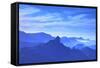 Roque Bentayga, Gran Canaria, Canary Islands, Spain, Atlantic Ocean, Europe-Neil Farrin-Framed Stretched Canvas