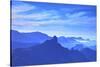 Roque Bentayga, Gran Canaria, Canary Islands, Spain, Atlantic Ocean, Europe-Neil Farrin-Stretched Canvas