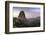 Roque De Agando in the Morning Light, La Gomera, Canary Islands, Spain-Marco Isler-Framed Photographic Print