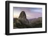 Roque De Agando in the Morning Light, La Gomera, Canary Islands, Spain-Marco Isler-Framed Photographic Print