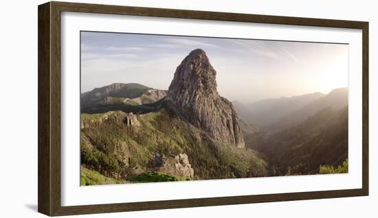 Roque De Agando, Mirador De Roques, Degollada De Agando, La Gomera, Canary Islands, Spain, Europe-Markus Lange-Framed Photographic Print