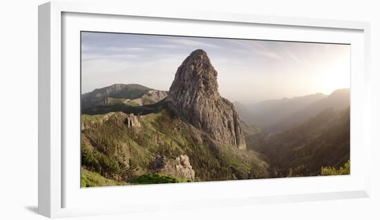 Roque De Agando, Mirador De Roques, Degollada De Agando, La Gomera, Canary Islands, Spain, Europe-Markus Lange-Framed Photographic Print