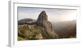 Roque De Agando, Mirador De Roques, Degollada De Agando, La Gomera, Canary Islands, Spain, Europe-Markus Lange-Framed Photographic Print