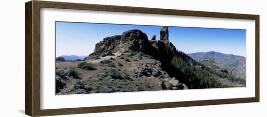 Roque Nublo, 1813M, Gran Canaria, Canary Islands, Spain, Europe-Kim Hart-Framed Photographic Print