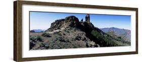 Roque Nublo, 1813M, Gran Canaria, Canary Islands, Spain, Europe-Kim Hart-Framed Photographic Print