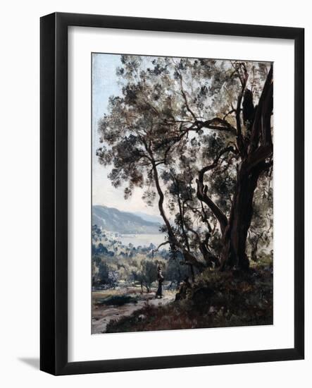 Roquebrune, 1892-Emmanuel Lansyer-Framed Premium Giclee Print