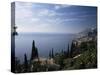 Roquebrune, View Along Coast Towards Monaco, Alpes-Maritimes, Cote d'Azur, Provence, France-Ruth Tomlinson-Stretched Canvas