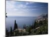 Roquebrune, View Along Coast Towards Monaco, Alpes-Maritimes, Cote d'Azur, Provence, France-Ruth Tomlinson-Mounted Photographic Print