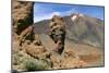 Roques Chinchado, Parque Nacional Del Teide, Tenerife, Canary Islands, 2007-Peter Thompson-Mounted Photographic Print