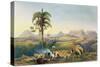 Roraima, Range of Sandstone Mountains in Guiana, Views in the Interior of Guiana-Charles Bentley-Stretched Canvas