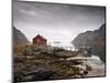 Rorbu and Jetty on Fjord, Lofoten Islands, Norway, Scandinavia, Europe-Purcell-Holmes-Mounted Photographic Print