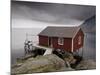 Rorbu on Stilts by Fjord, Lofoten Islands, Norway, Scandinavia, Europe-Purcell-Holmes-Mounted Photographic Print