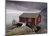 Rorbu on Stilts by Fjord, Lofoten Islands, Norway, Scandinavia, Europe-Purcell-Holmes-Mounted Photographic Print