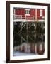 Rorbu, tradition fishing huts, village Reine, Moskenesoya. Lofoten Islands. Norway-Martin Zwick-Framed Photographic Print