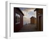 Rorbuer on Jetty, Lofoten Islands, Norway, Scandinavia, Europe-Purcell-Holmes-Framed Photographic Print