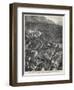 Rorke's Drift 4000 Zulus Attack the Outpost Defended by Chard and Bromhead with Only 139 Men-W.h. Overend-Framed Art Print