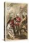 Rorke's Drift Defending the Hospital Against the Zulu Attack-null-Stretched Canvas