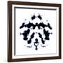 Rorschach Graphic-magann-Framed Art Print