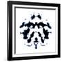 Rorschach Graphic-magann-Framed Art Print