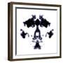 Rorschach Ink Graphic-magann-Framed Art Print