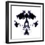 Rorschach Ink Graphic-magann-Framed Art Print