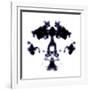 Rorschach Ink Graphic-magann-Framed Art Print