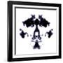 Rorschach Ink Graphic-magann-Framed Art Print