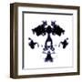 Rorschach Ink Graphic-magann-Framed Art Print