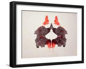 Rorschach Test Card No. 2-Science Source-Framed Giclee Print