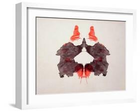 Rorschach Test Card No. 2-Science Source-Framed Giclee Print