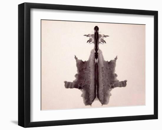 Rorschach Test Card No. 6-Science Source-Framed Giclee Print