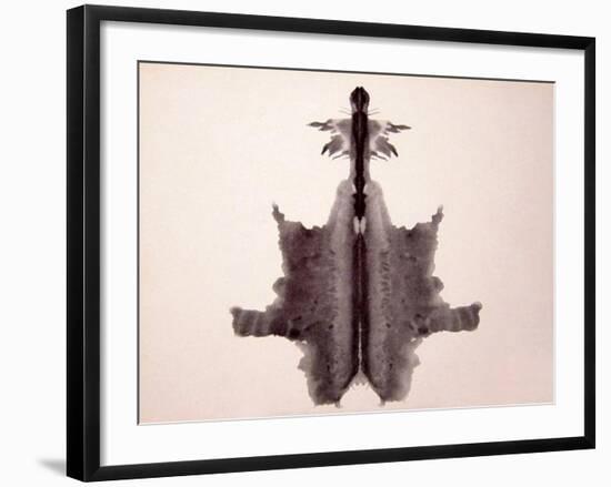 Rorschach Test Card No. 6-Science Source-Framed Giclee Print