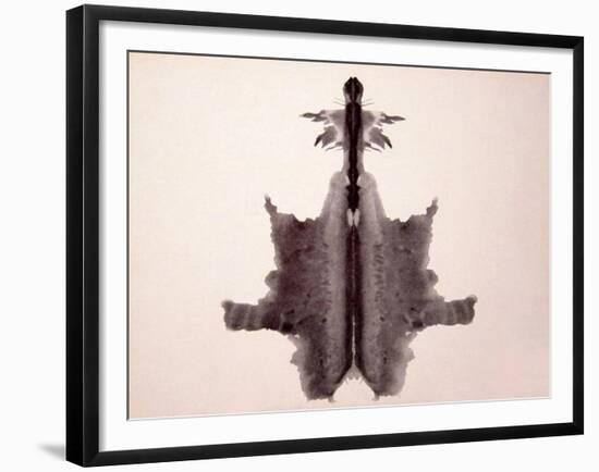 Rorschach Test Card No. 6-Science Source-Framed Giclee Print