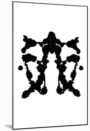 Rorschach Test-null-Mounted Poster