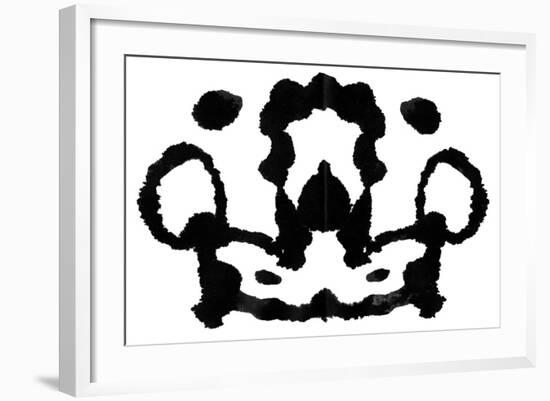 Rorschach Test-akova-Framed Art Print