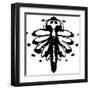 Rorschach Test-akova-Framed Art Print