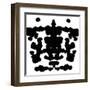 Rorschach Test-akova-Framed Art Print