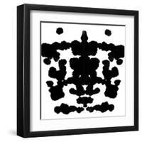 Rorschach Test-akova-Framed Art Print