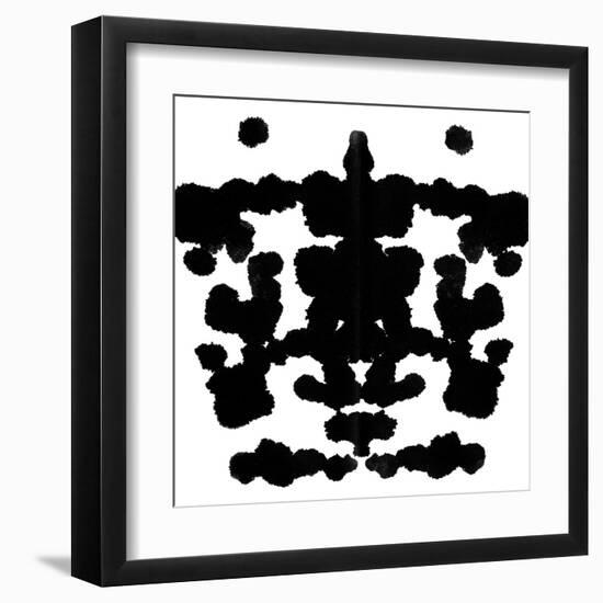 Rorschach Test-akova-Framed Art Print