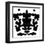 Rorschach Test-akova-Framed Art Print